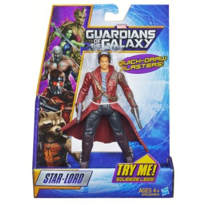 Marvel Guardians of The Galaxy Galactic Battlers Star-Lord Figure