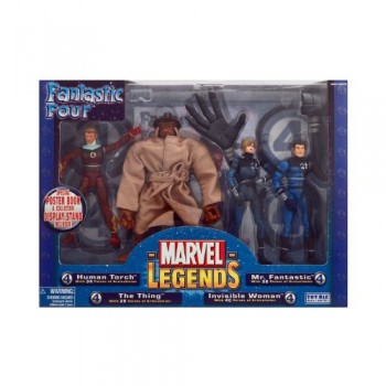 Marvel Legends Boxed Sets Fantastic Four 4-Piece Exclusive Action Figure Boxed Set