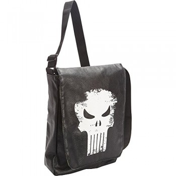 Marvel Marvel Punisher Comic Messenger (Black)