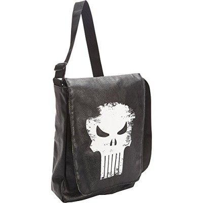 Marvel Marvel Punisher Comic Messenger (Black)
