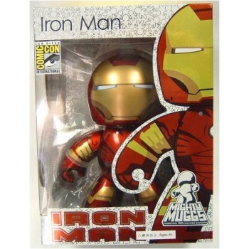 Marvel Mighty Muggs Metallic Iron Man SDCC 2008