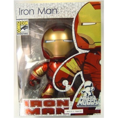 Marvel Mighty Muggs Metallic Iron Man SDCC 2008
