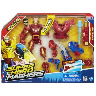 Marvel Super Hero Mashers Electronic Iron Man Figure