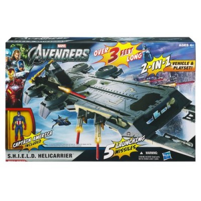 Marvel The Avengers Movie Series S.H.I.E.L.D. Helicarrier Playset