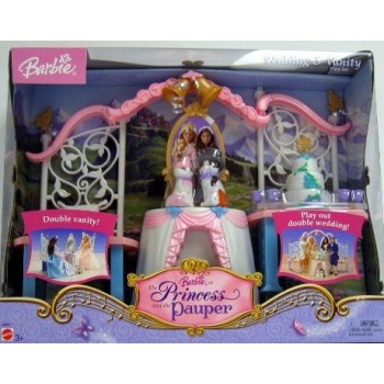 Barbie as the Princess and the Pauper:  Double Wedding and Vanity Playset