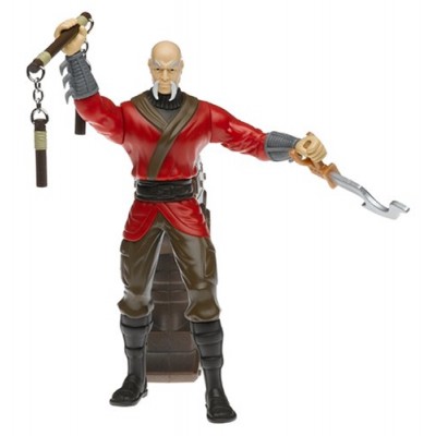 Batman Begins Movie Battling Figure Total Control Ras Al Ghul