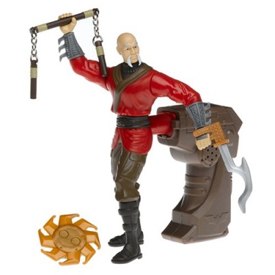 Batman Begins Movie Battling Figure Total Control Ras Al Ghul