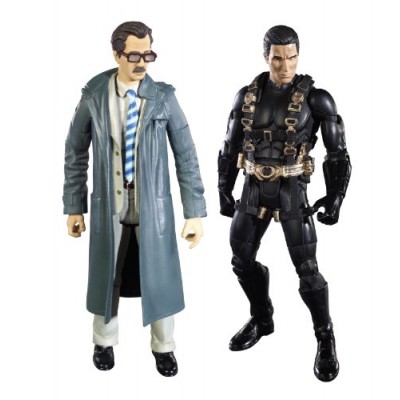 Batman Legacy Batman Begins Prototype Suit Batman And Lt. Jim Gordon Collector Figure 2-Pack