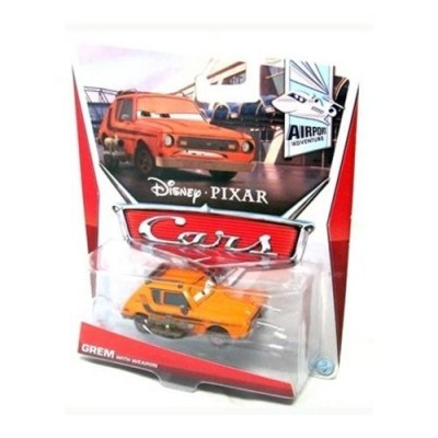 Cars 2 Airport Adventure Grem with Weapon 1:55 Scale Die Cast Vehicle
