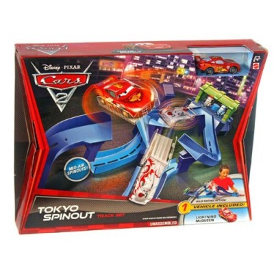 Cars 2 Tokyo Spinout Track Set