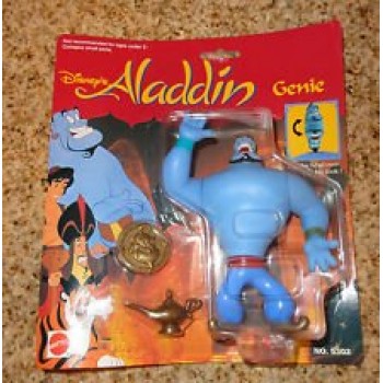 Disney Aladdin Action Figure - The Genie with Lamp & Coin