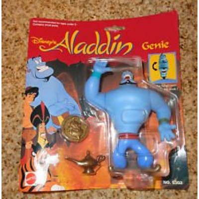Disney Aladdin Action Figure - The Genie with Lamp & Coin