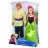 Disney Frozen Anna and Kristoff Doll, 2-Pack