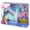 Disney Frozen MagiClip Flip 'N Switch Castle and Anna Doll