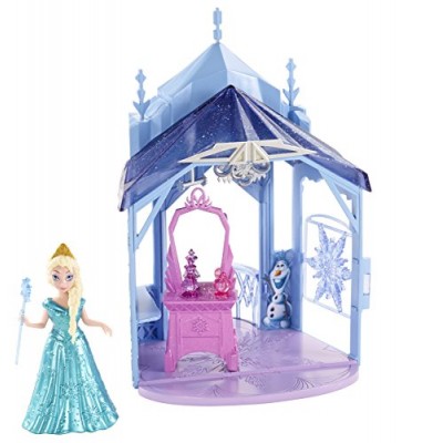 Disney Frozen MagiClip Flip 'N Switch Castle and Elsa Doll