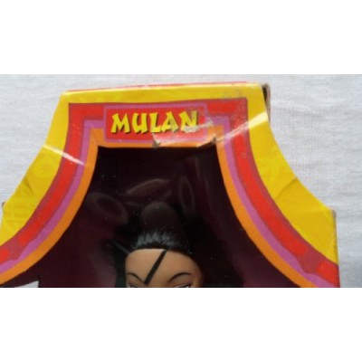 Disney MULAN doll in red fashion by Mattel 1997