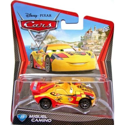 Disney / Pixar CARS 2 Movie 155 Die Cast Car #23 Miguel Camino by Mattel