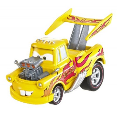 Disney / Pixar CARS 2 Movie 155 Die Cast Car Oversized Vehicle #12 FUNNY CAR MATER