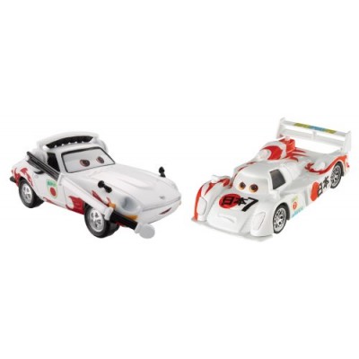 Disney/Pixar Cars Collector Diecast Shu Todoroki and Mach Matsu (2-Pack)