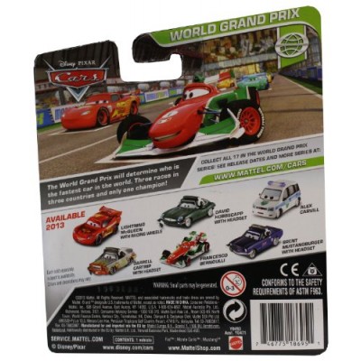 Disney / Pixar CARS MAINLINE 1:55 Die Cast Car Alex Carvill [WGP 17/17]