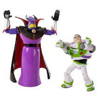 Disney / Pixar Toy Story 3 Exclusive Movie Moments 6 Inch Action Figure 2Pack Zurg Buzz Lightyear