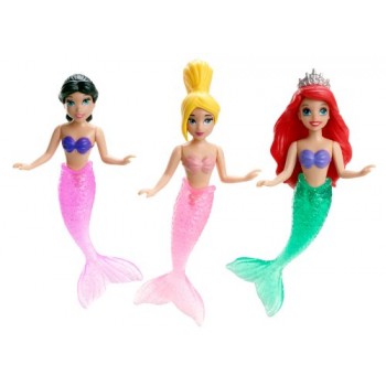 Disney Princess Ariel and Her Sisters Playset, 3-Pack