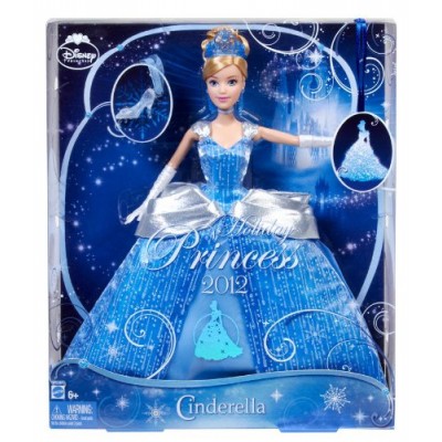 Disney Princess Cinderella Holiday Princess Doll, 2012