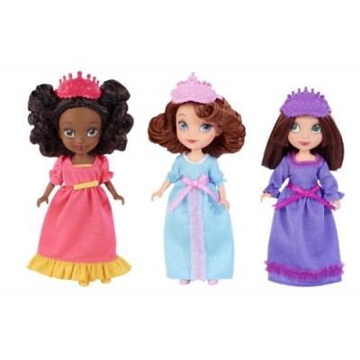 Disney Sofia The First Royal Sleepover Doll 3-Pack