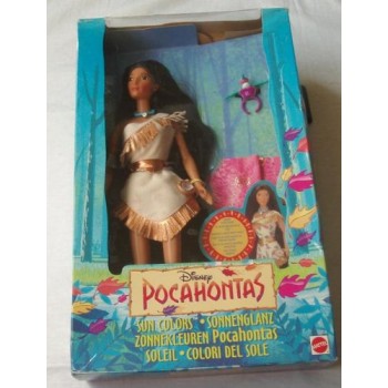 Disney Sun Colors Pocahontas Doll by Mattel