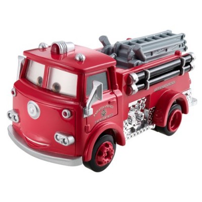 Disney World of Cars, Radiator Springs Deluxe Die-Cast Vehicle, Red #7/15, 1:55 Scale