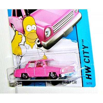 Hot Wheels, 2015 HW City, The Simpsons Family Car Die-Cast Vehicle, #56/250