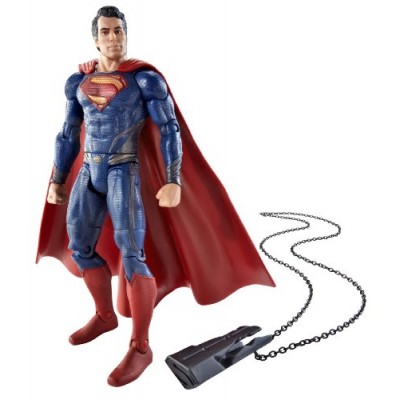 Superman Man of Steel Movie Masters Superman with Kryptonian Key Action Figure
