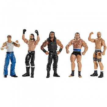 WWE Basic Series Fan Favorite Action Figure 5-Pack