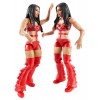 WWE Battle Pack Bella Twins with Diva Title Action Figure, 2-Pack