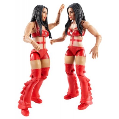 WWE Battle Pack Bella Twins with Diva Title Action Figure, 2-Pack