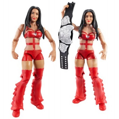 WWE Battle Pack Bella Twins with Diva Title Action Figure, 2-Pack