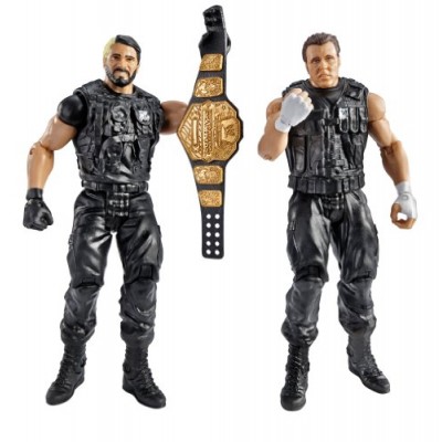 WWE Battle Pack Seth Rollins vs. Dean Ambrose Action Figure, 2-Pack