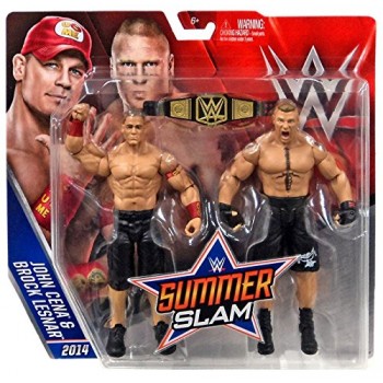 WWE Summer Slam John Cena and Brock Lesnar Figure (2 Pack)