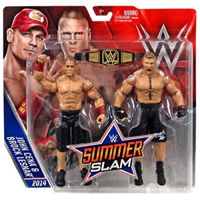 WWE Summer Slam John Cena and Brock Lesnar Figure (2 Pack)