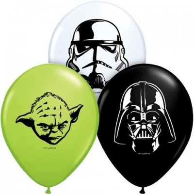 5" Star Wars Faces - 25 Count