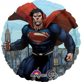 Superman Man of Steel Foil Balloon