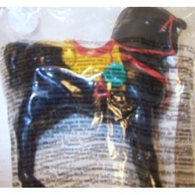 McDonalds Happy Meal Mulan 2 Black Horse 1999 EUROPEAN IMPORT