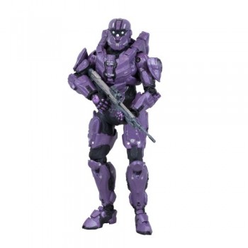 Halo 4 Series 2- Spartan C.I.O (Team Purple) with DMR