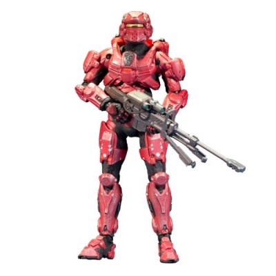 McFarlane Toys Halo 4 Series 1 - Red Spartan Soldier with Sniper Rifle Action Figure