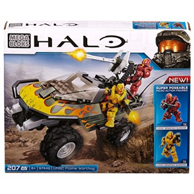 Mega Bloks Halo UNSC Flame Warthog