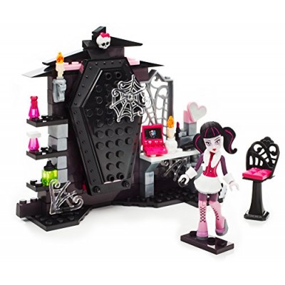 Mega Bloks Monster High Draculaura's Vamptastic Room Building Set