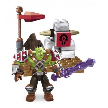 Mega Bloks World of Warcraft Ragerock (Horde Orc Warrior)