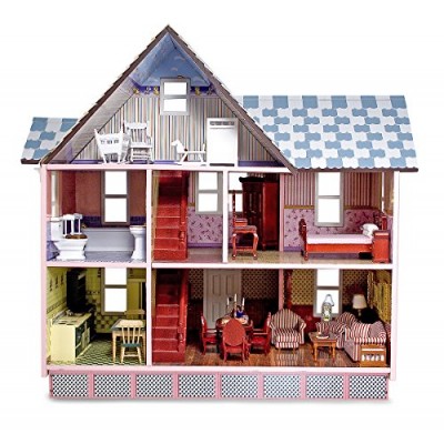 Melissa & Doug Classic Heirloom Victorian Doll House
