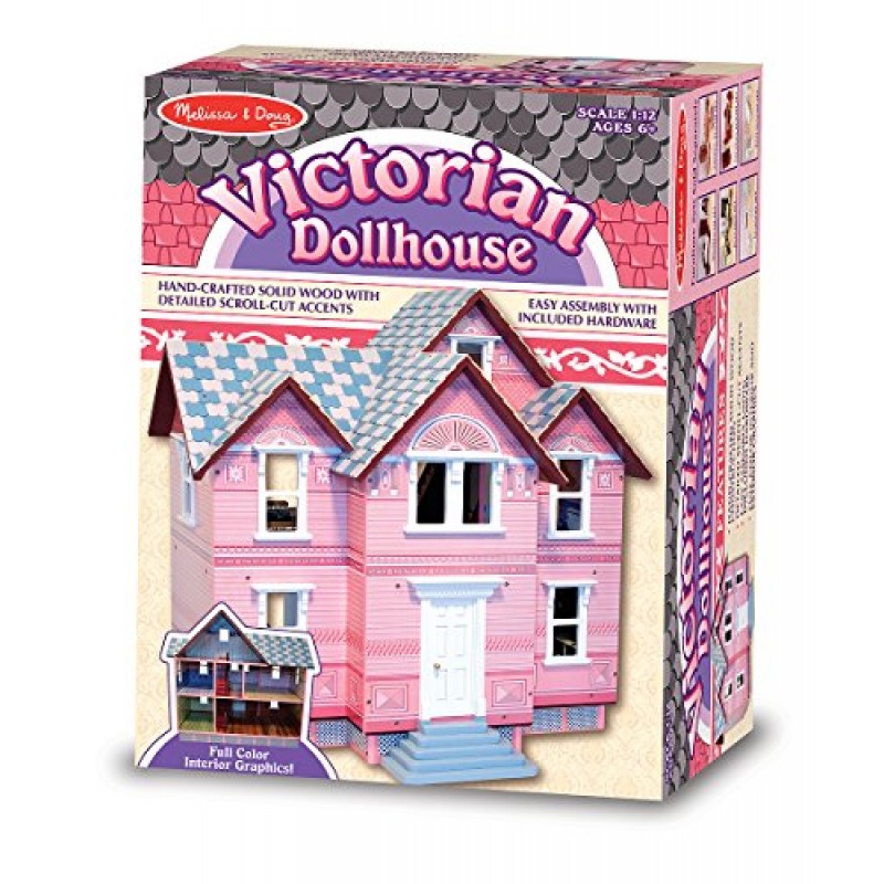 Melissa & Doug Classic Heirloom Victorian Doll House