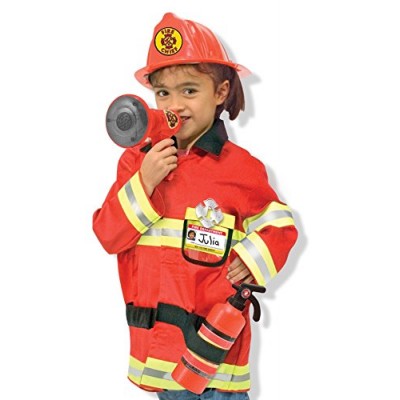 Melissa & Doug Fire Chief Role Play Costume Set